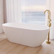 Koko Freestanding Acrylic Bath with Overflow gallery detail image