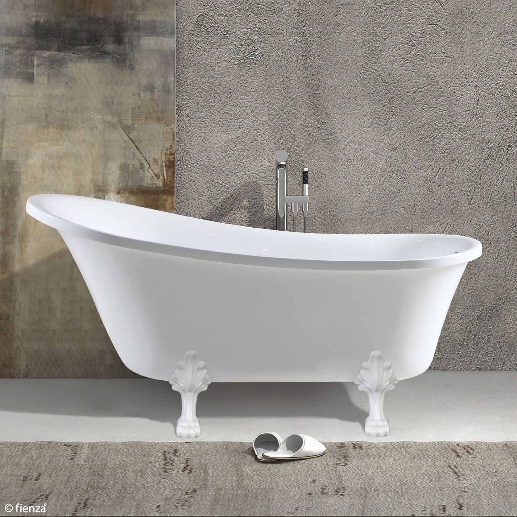 Clawfoot Freestanding Acrylic Bath gallery detail image