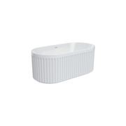 Eleanor Fluted Freestanding Acrylic Bath gallery detail image