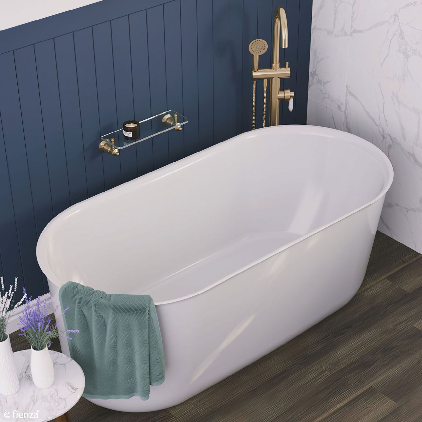 Windsor Freestanding Acrylic Bath gallery detail image