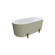 Aluca Freestanding with Legs, 1500mm Olive gallery detail image