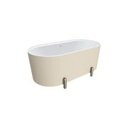Aluca Freestanding with Legs, 1500mm Matte Khaki gallery detail image