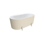 Aluca Freestanding with Legs, 1500mm Matte Khaki gallery detail image