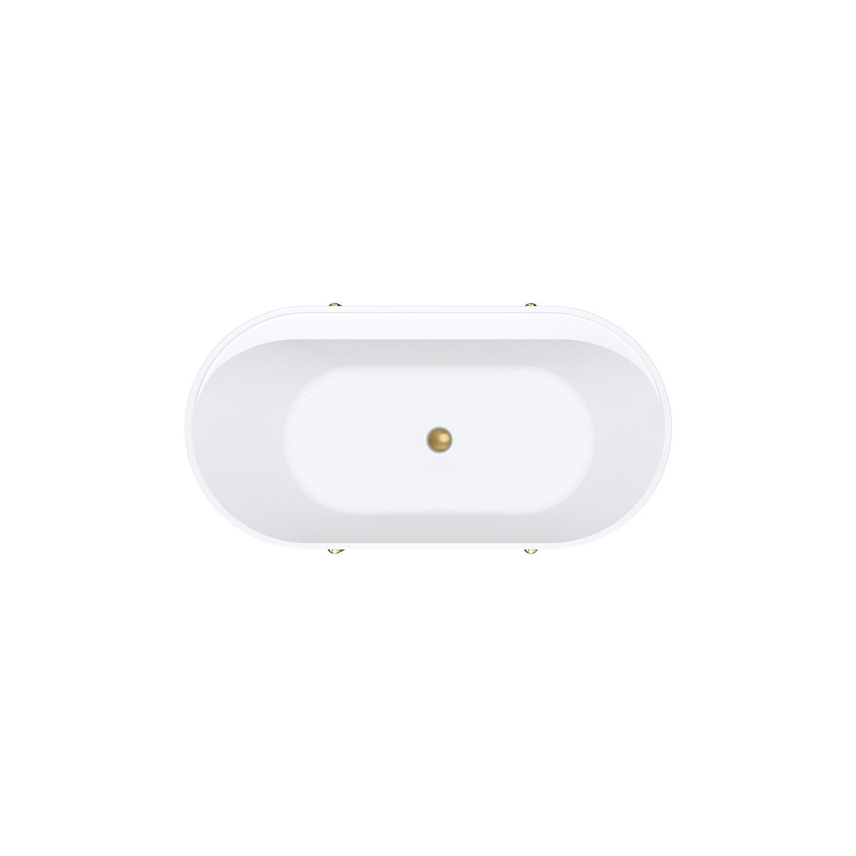Aluca Freestanding with Legs, 1500mm Matte Khaki gallery detail image