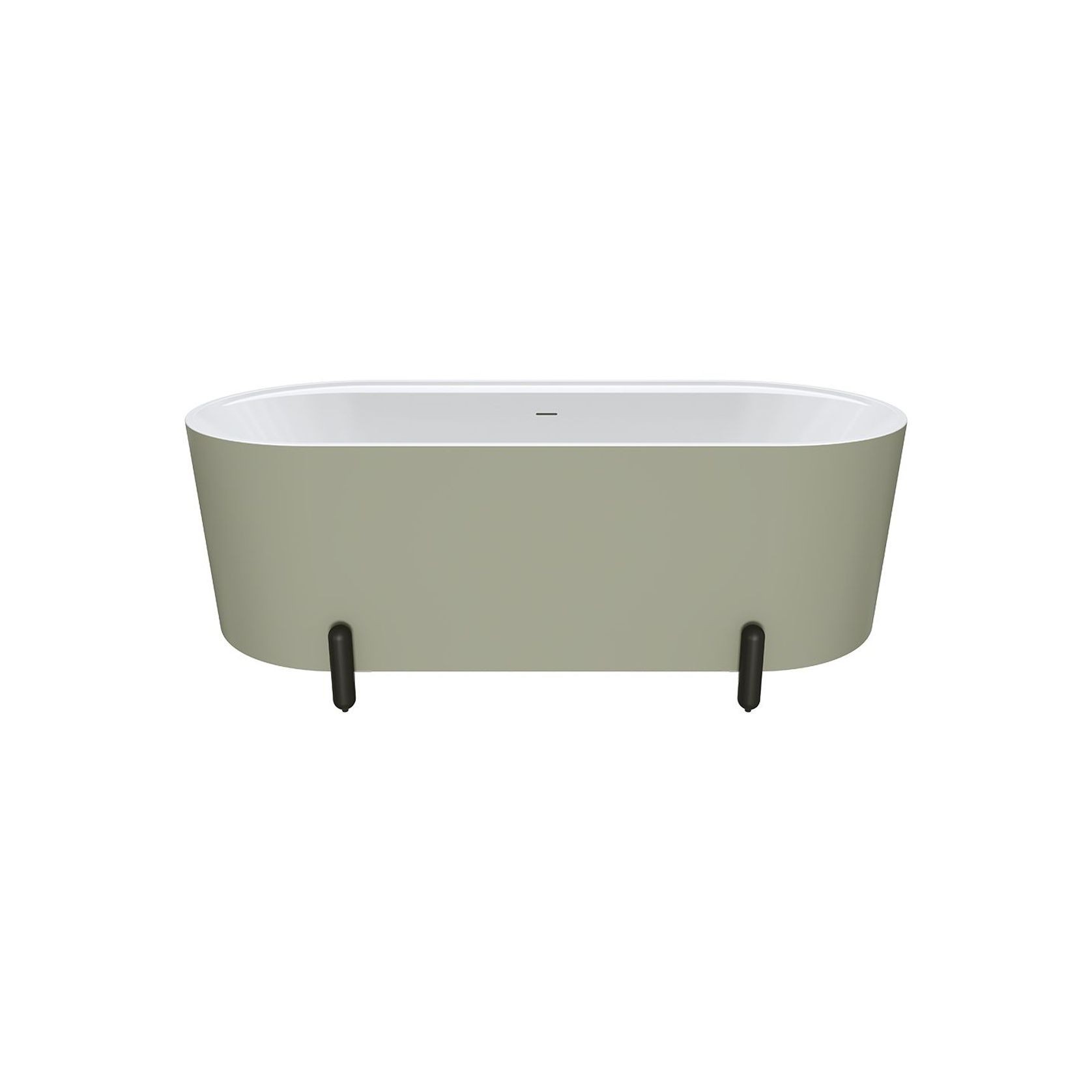 Aluca Freestanding with Legs, 1700mm Olive gallery detail image