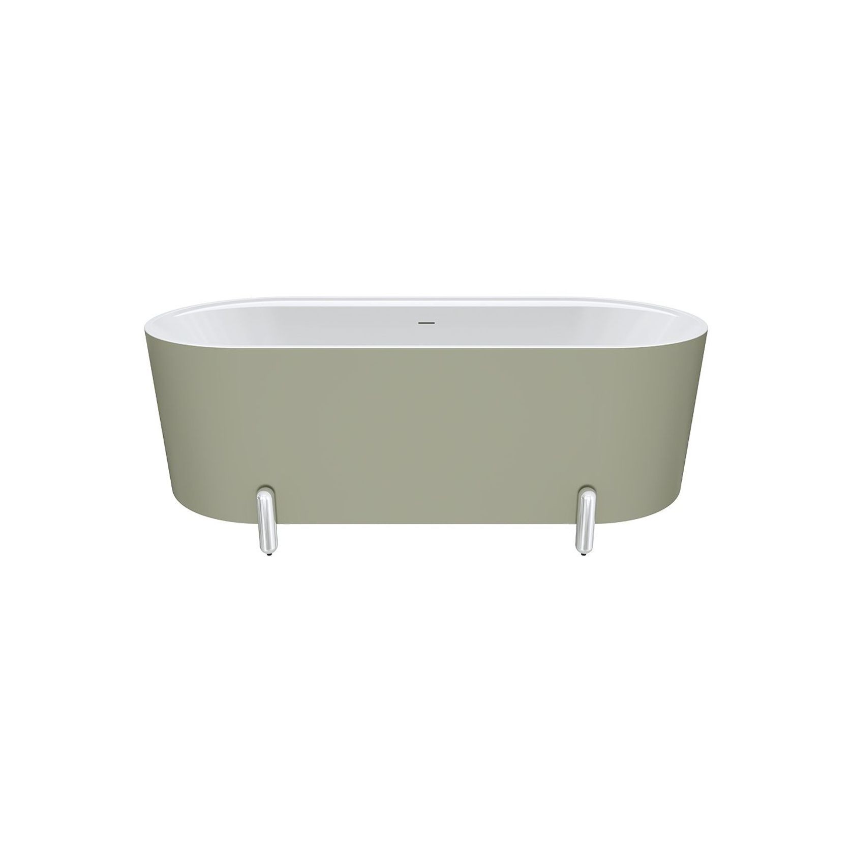 Aluca Freestanding with Legs, 1700mm Olive gallery detail image