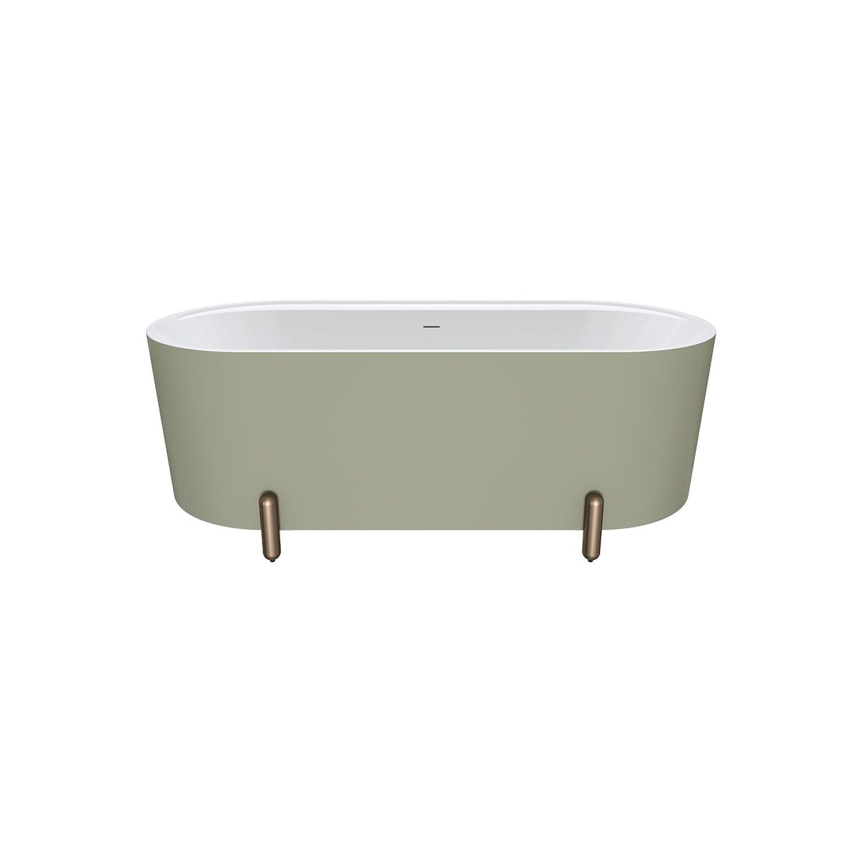 Aluca Freestanding with Legs, 1700mm Olive gallery detail image