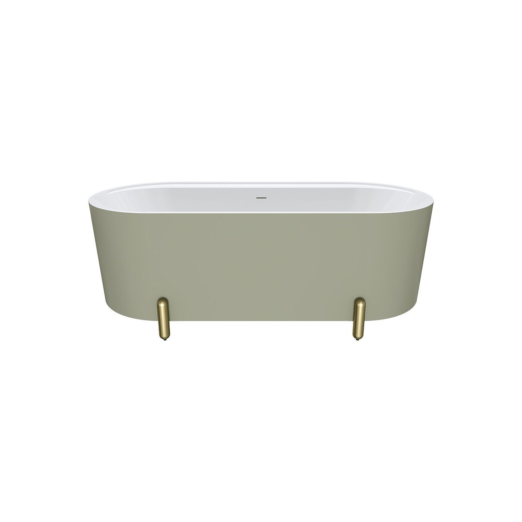 Aluca Freestanding with Legs, 1700mm Olive gallery detail image
