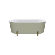 Aluca Freestanding with Legs, 1700mm Olive gallery detail image