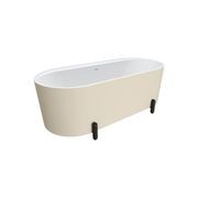Aluca Freestanding with Legs, 1700mm Matte Khaki gallery detail image