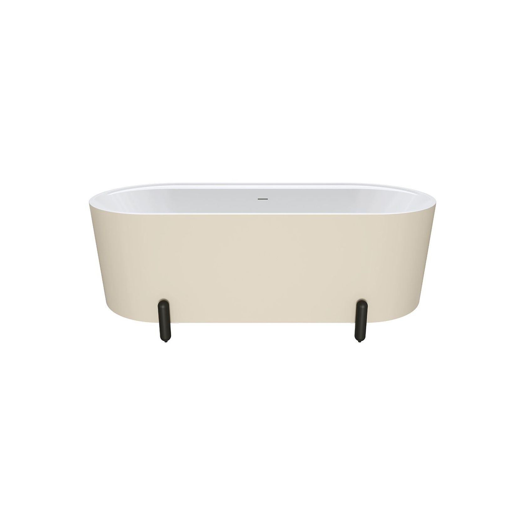Aluca Freestanding with Legs, 1700mm Matte Khaki gallery detail image
