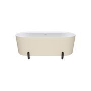 Aluca Freestanding with Legs, 1700mm Matte Khaki gallery detail image