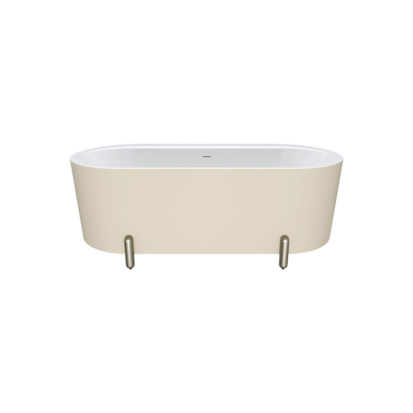Aluca Freestanding with Legs, 1700mm Matte Khaki gallery detail image