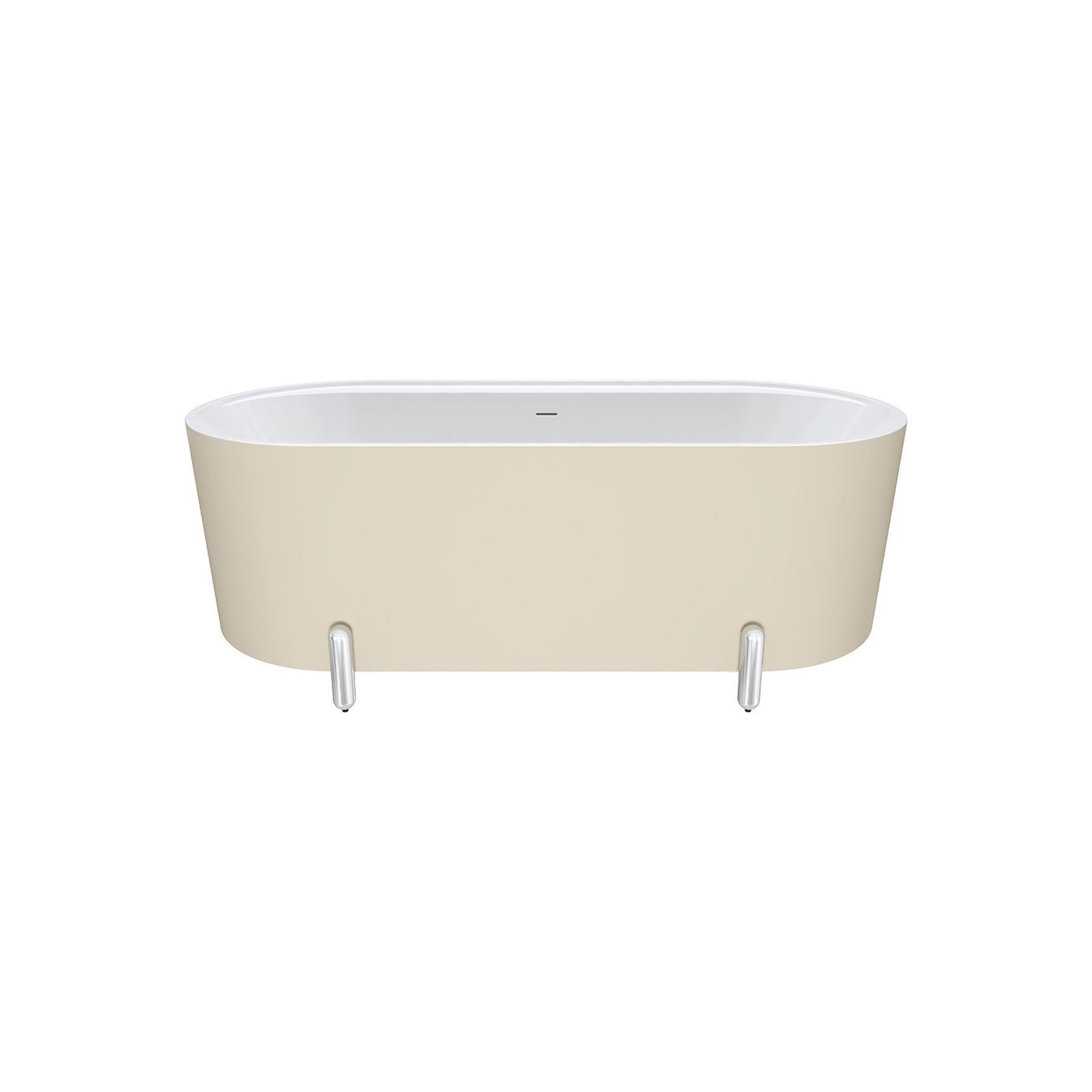 Aluca Freestanding with Legs, 1700mm Matte Khaki gallery detail image
