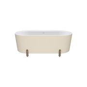 Aluca Freestanding with Legs, 1700mm Matte Khaki gallery detail image