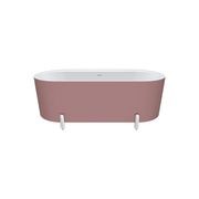 Aluca Freestanding with Legs, 1700mm Matte Rouge gallery detail image