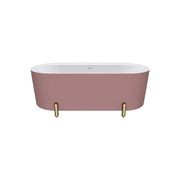Aluca Freestanding with Legs, 1700mm Matte Rouge gallery detail image