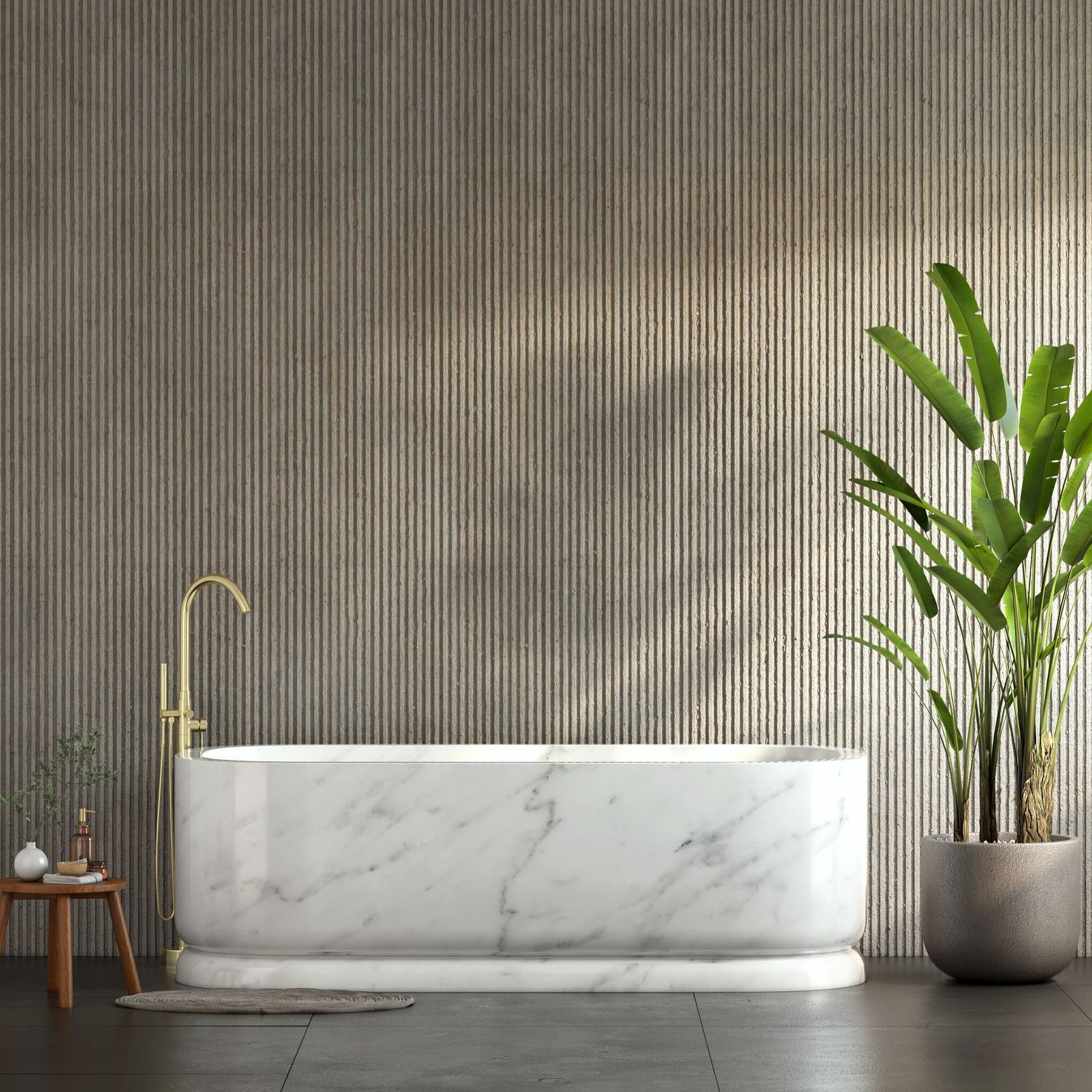 Hira Marble Bathtub gallery detail image