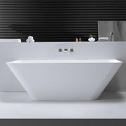 B053 Versitile Back-to-wall Hugi Bath 1800mm gallery detail image