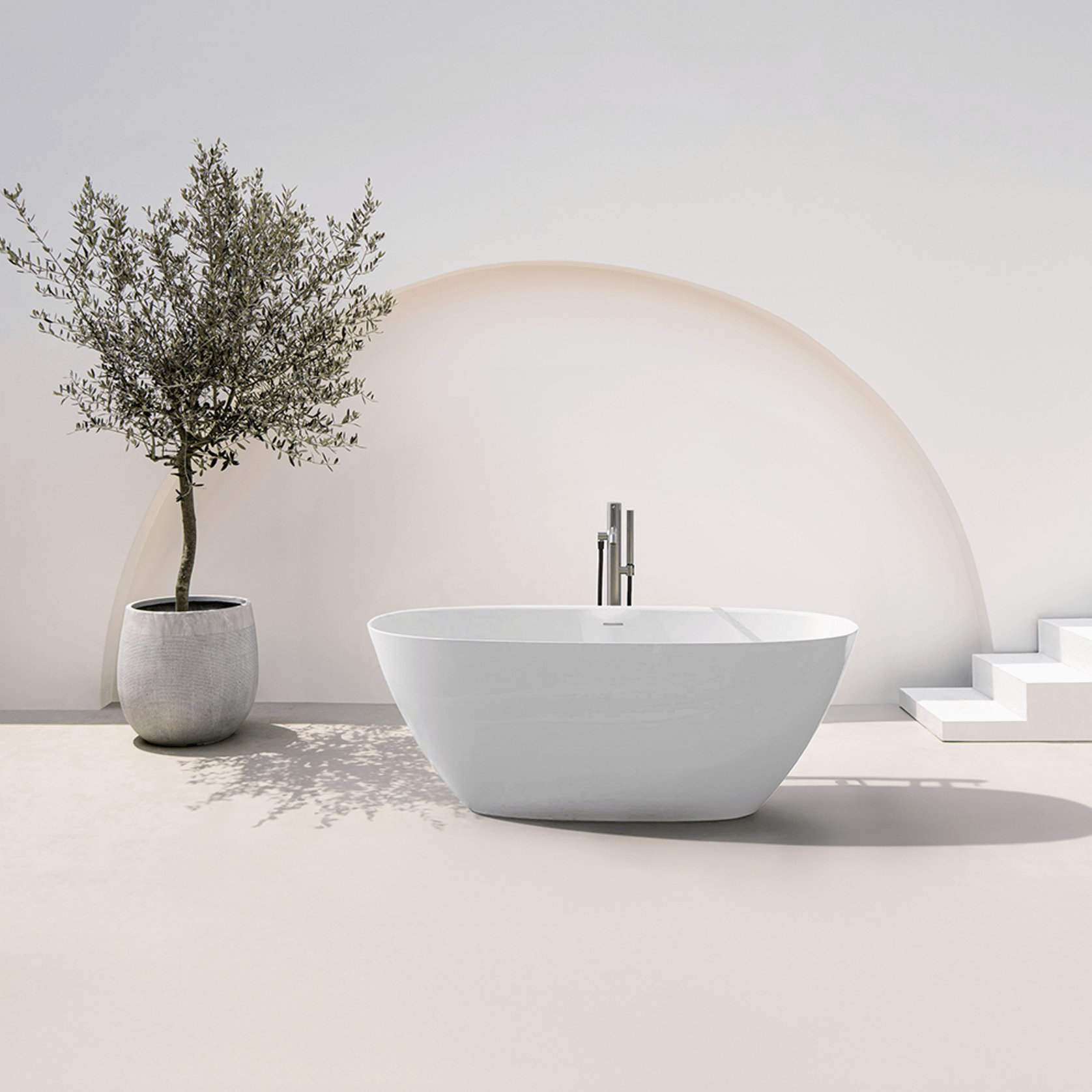 App Freestanding Bath 1600x750x600mm gallery detail image