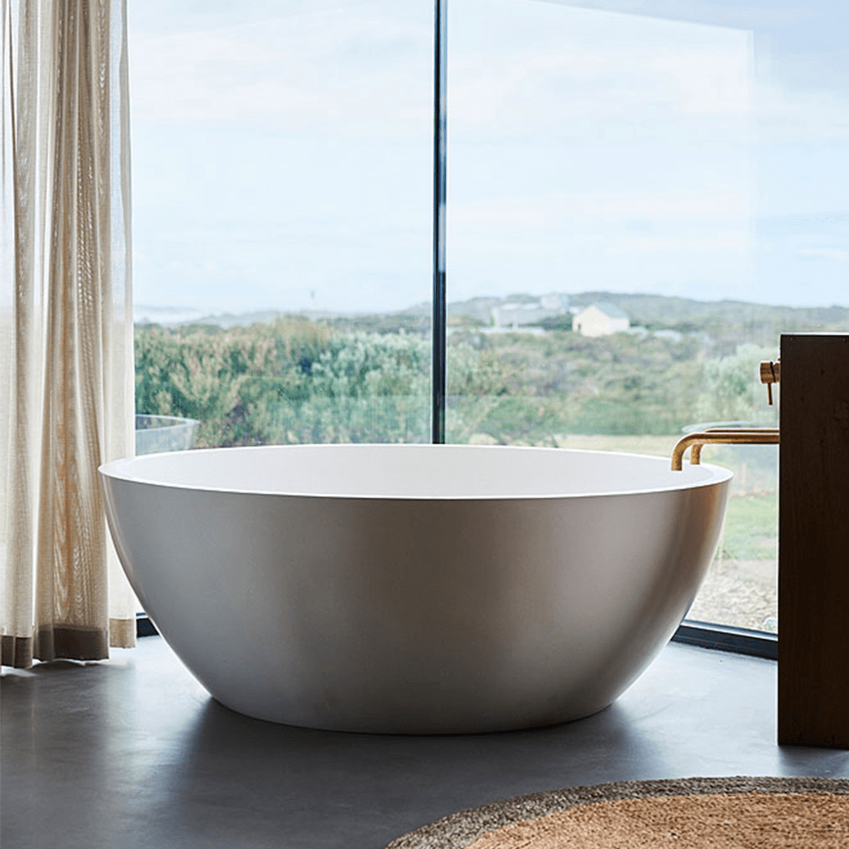 Lunar Freestanding Bath 1530 gallery detail image