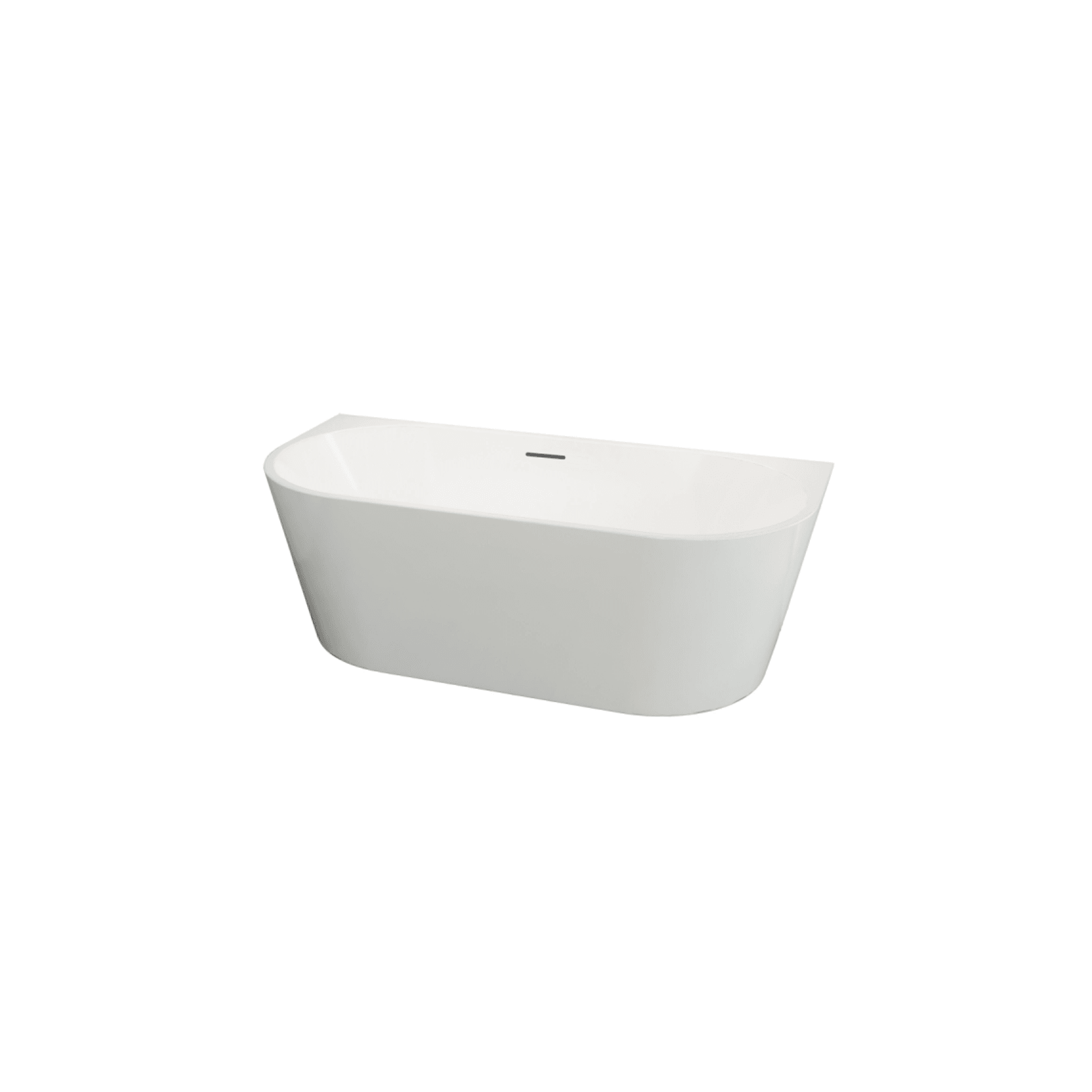 Mila Back to Wall Freestanding Bathtub gallery detail image