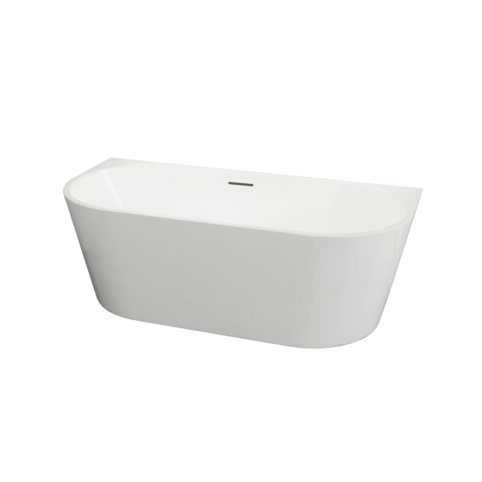 Mila Back to Wall Freestanding Bathtub gallery detail image
