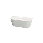 Mila Back to Wall Freestanding Bathtub gallery detail image