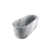Zen Oblong Solid Marble Bathtub gallery detail image