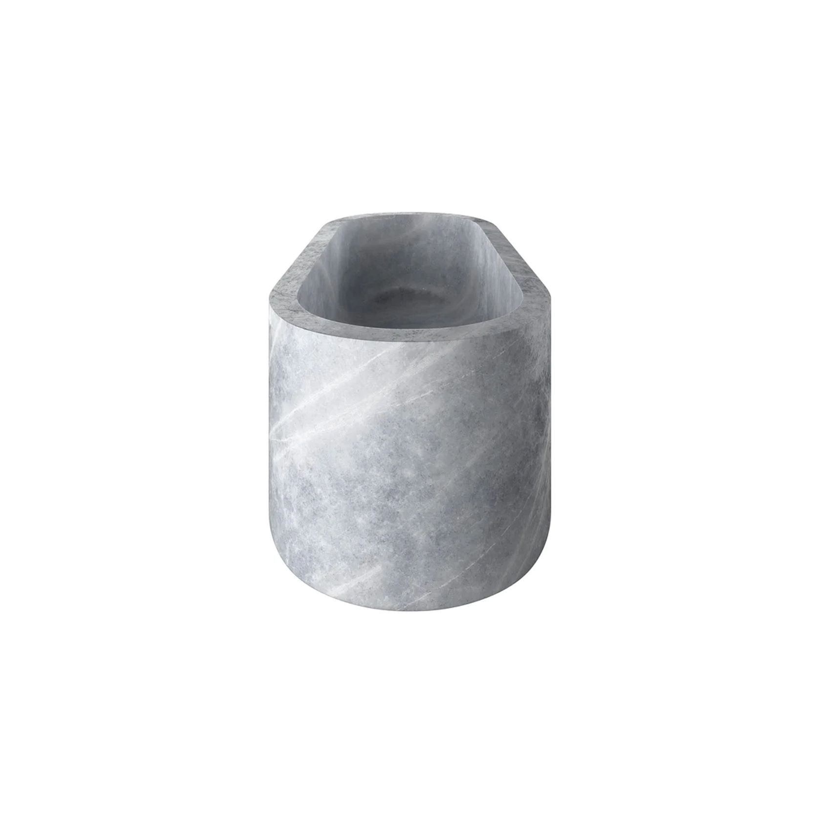 Zen Oblong Solid Marble Bathtub gallery detail image