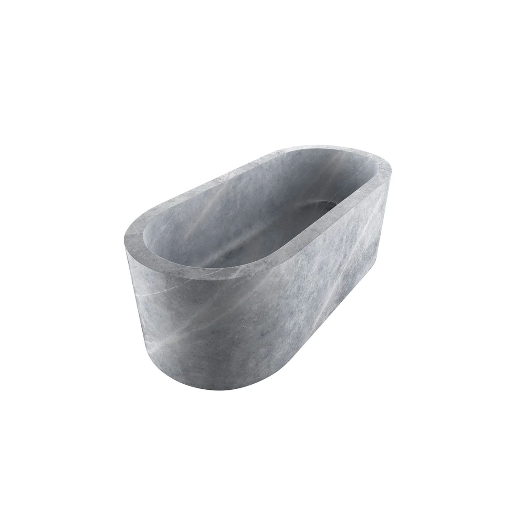 Zen Oblong Solid Marble Bathtub gallery detail image