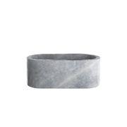 Zen Oblong Solid Marble Bathtub gallery detail image