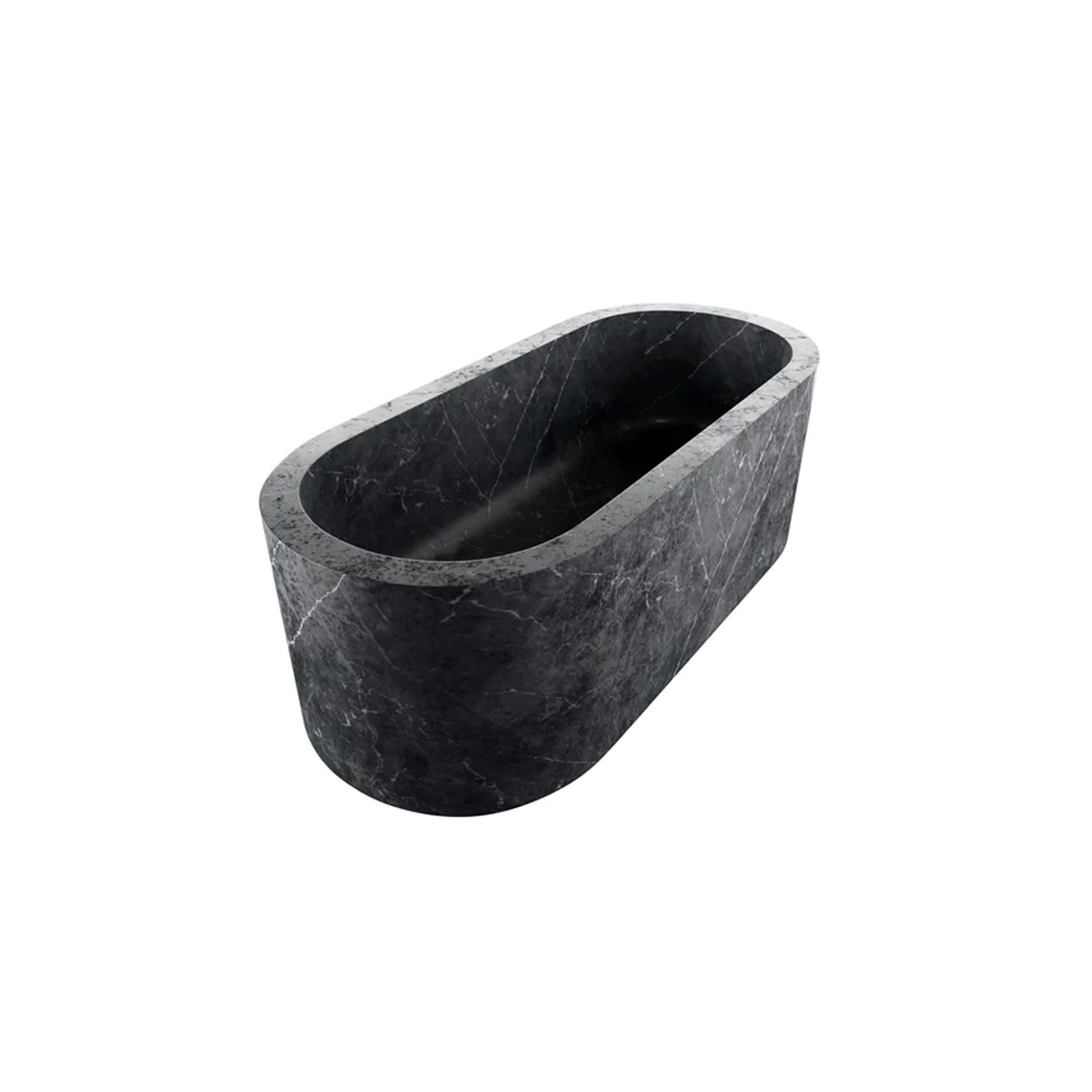 Zen Oblong Solid Marble Bathtub gallery detail image