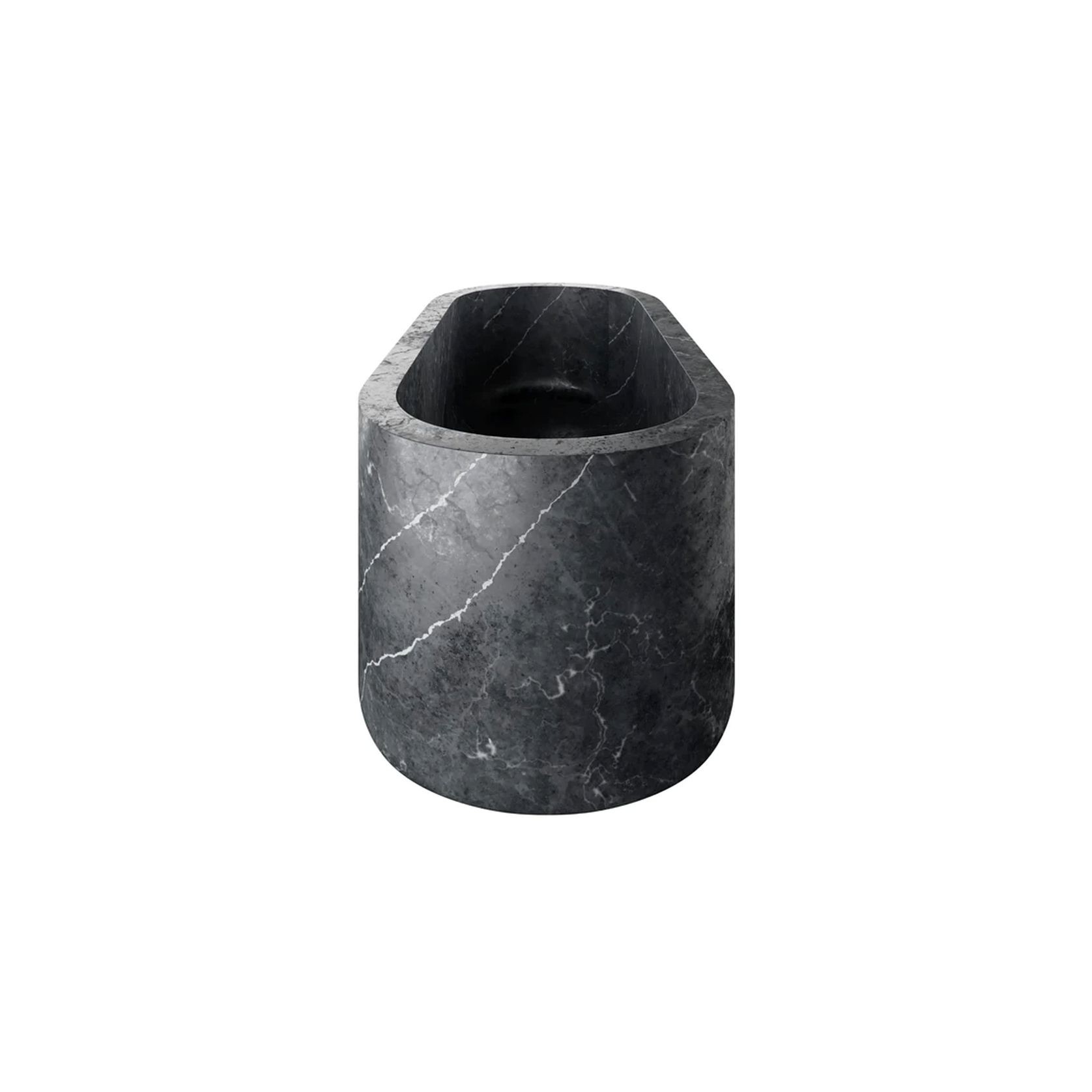 Zen Oblong Solid Marble Bathtub gallery detail image