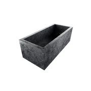 Zen Rectangle Solid Marble Bathtub gallery detail image