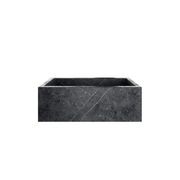 Zen Rectangle Solid Marble Bathtub gallery detail image
