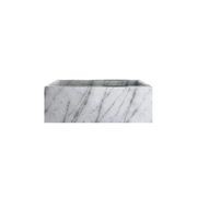 Zen Rectangle Solid Marble Bathtub gallery detail image