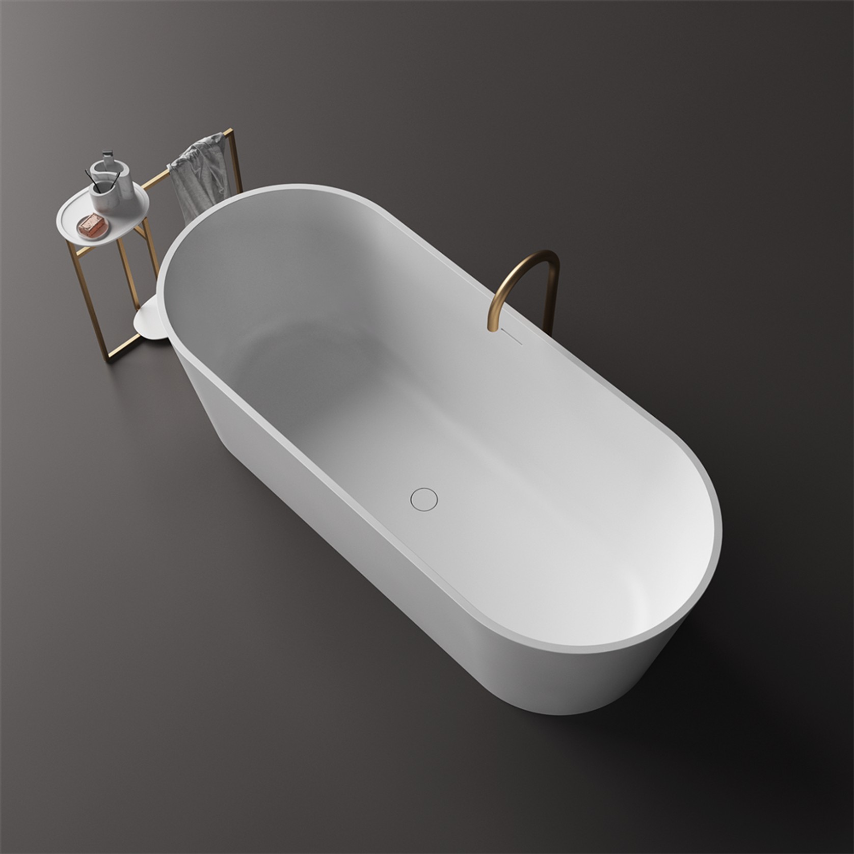 Rosetta Oval Freestanding Bath ST01 Various Sizes gallery detail image