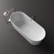 Rosetta Oval Freestanding Bath ST01 Various Sizes gallery detail image