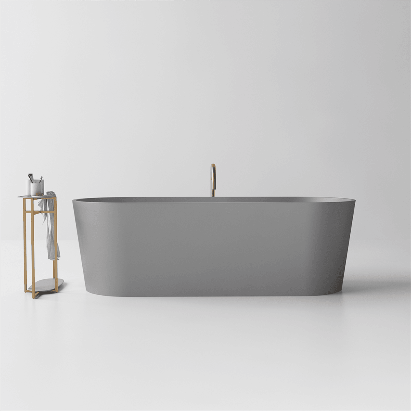 Rosetta Oval Freestanding Bath ST01 Various Sizes gallery detail image