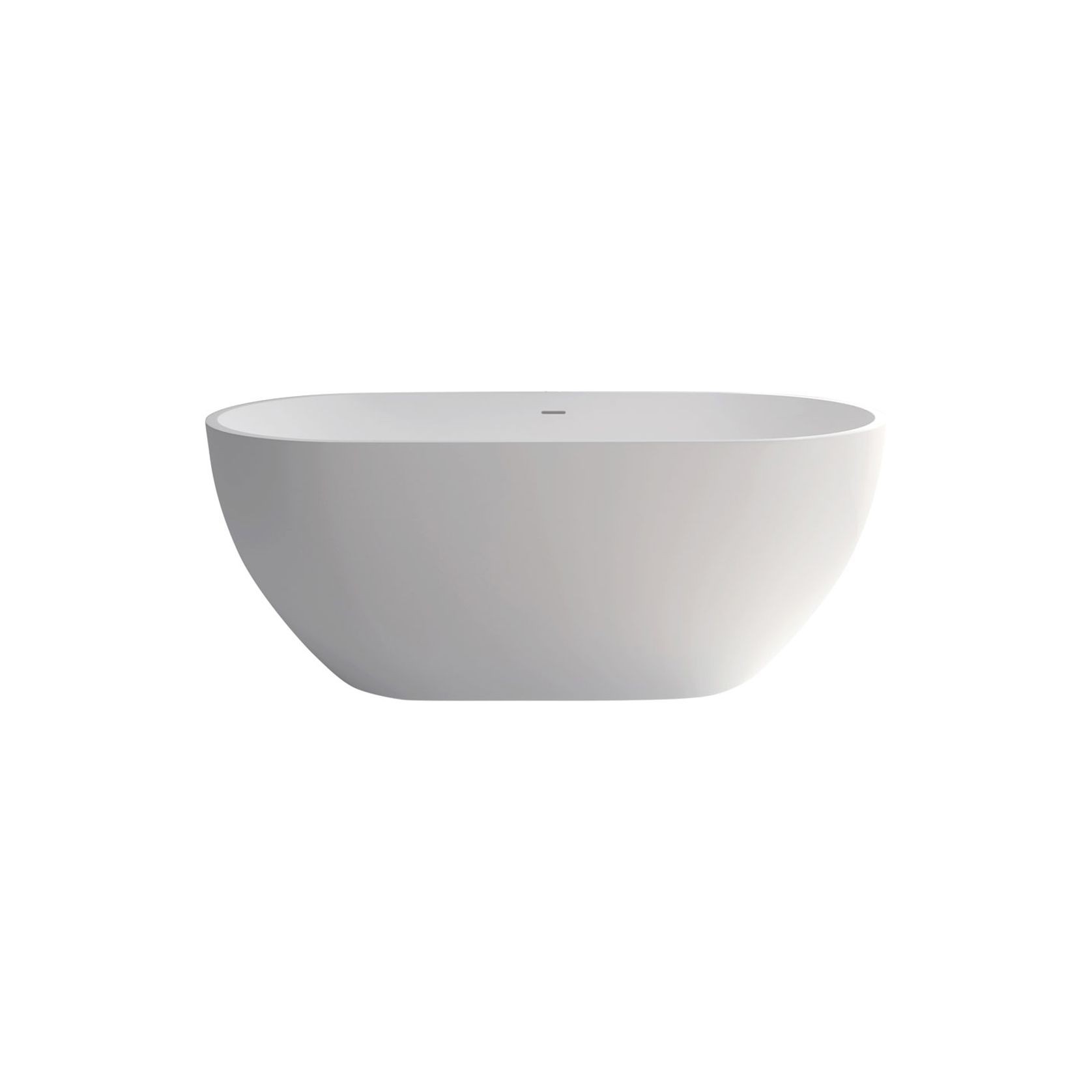 Nero Matte White Stone Bath gallery detail image