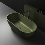 Justina Classic Stone Bath ST12 Various Sizes gallery detail image