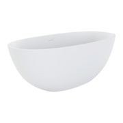 Sasso Matte White Stone Bath gallery detail image