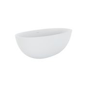Sasso Matte White Stone Bath gallery detail image