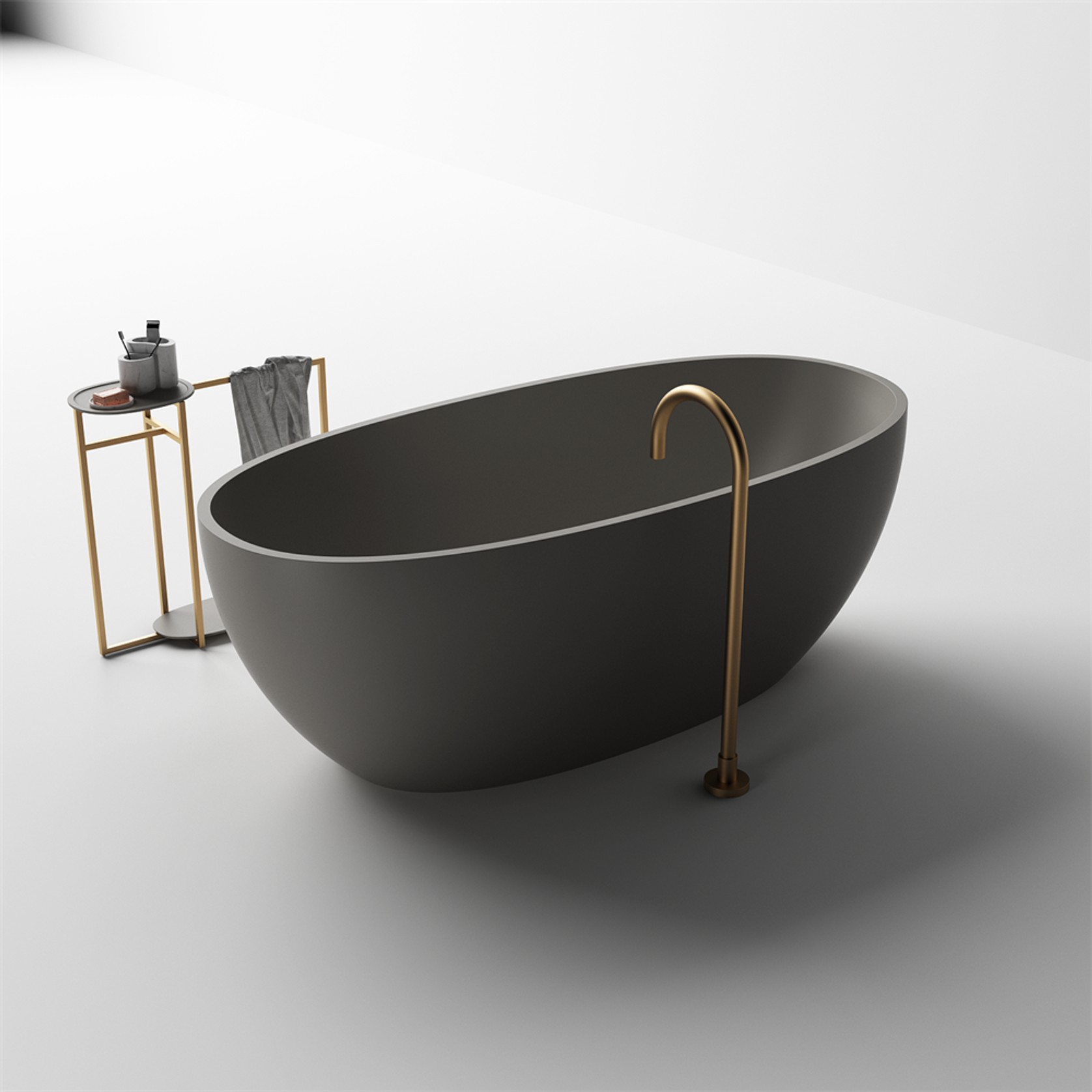 Grace Oval Shaped Stone Bath - ST39 - Various sizes gallery detail image