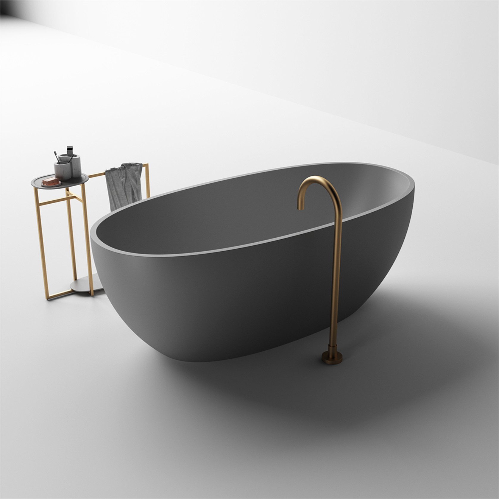Grace Oval Shaped Stone Bath - ST39 - Various sizes gallery detail image