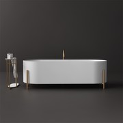 Elise Statement Bath on Legs 1800mm ST82 gallery detail image