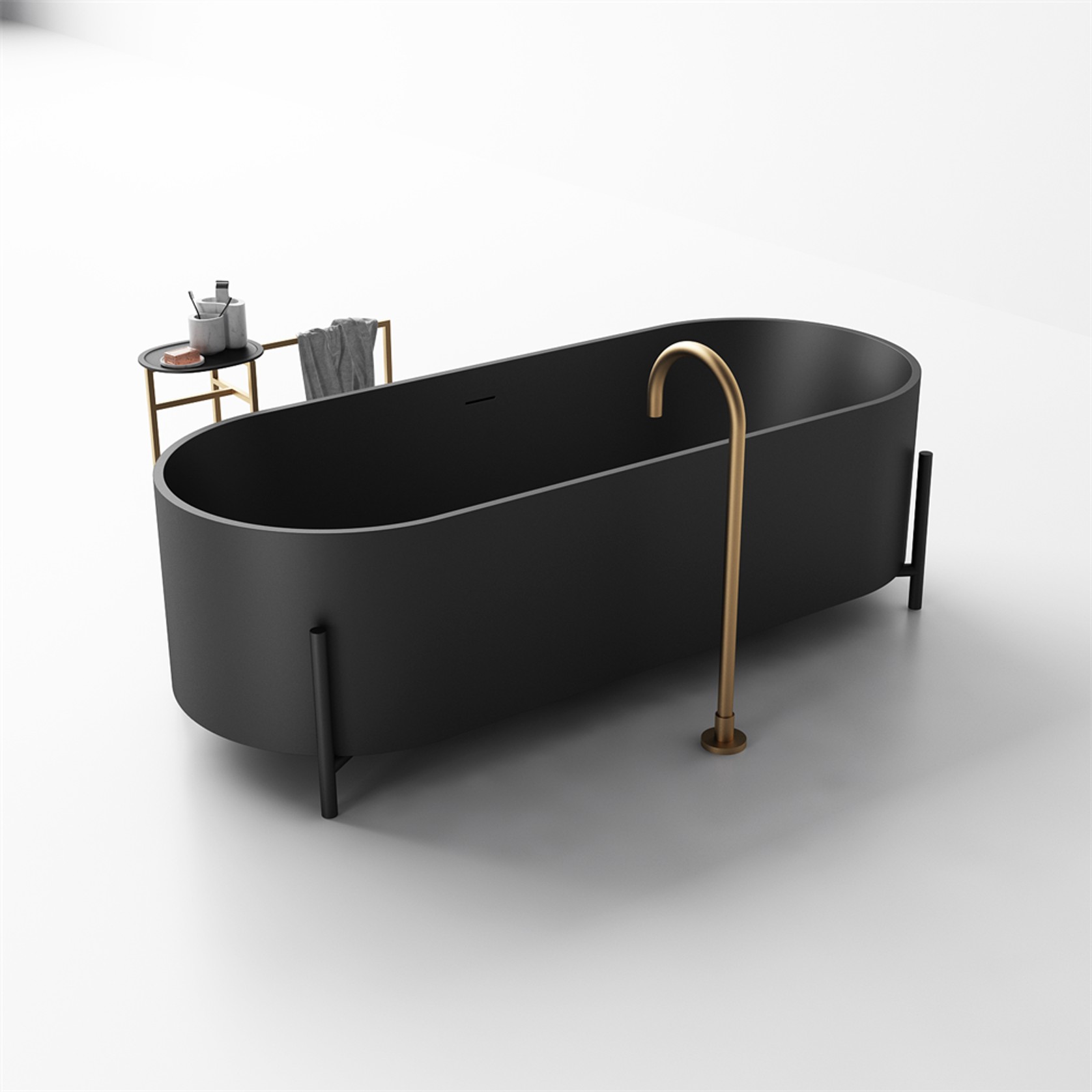 Elise Statement Bath on Legs 1800mm ST82 gallery detail image