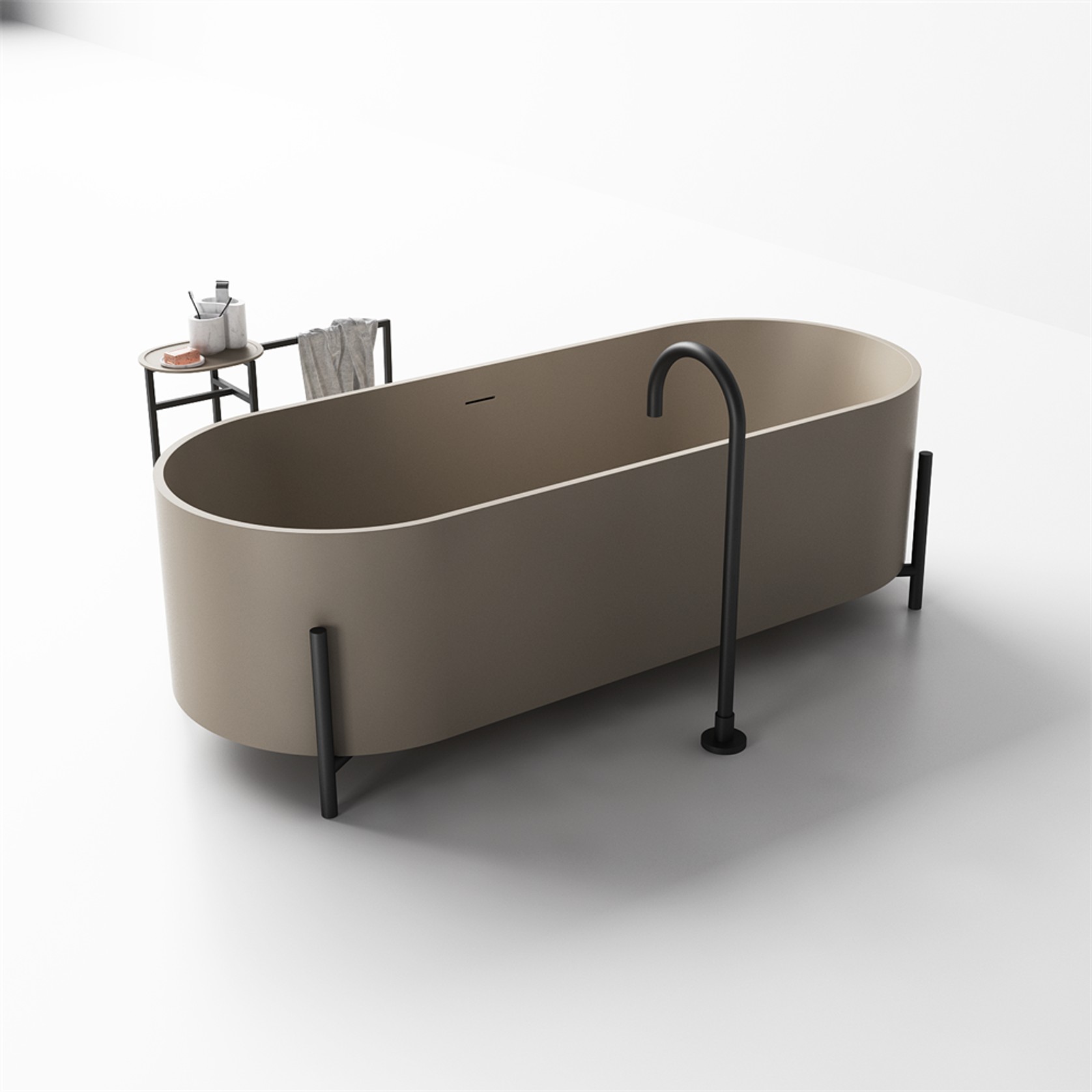 Elise Statement Bath on Legs 1800mm ST82 gallery detail image