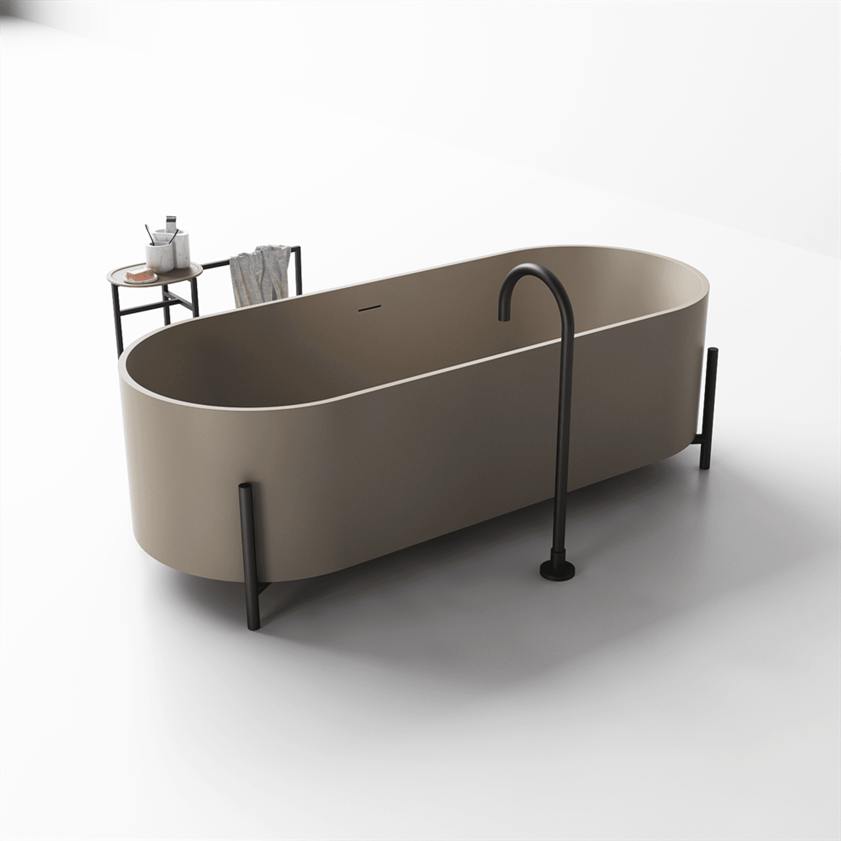 Elise Statement Bath on Legs 1800mm ST82 gallery detail image